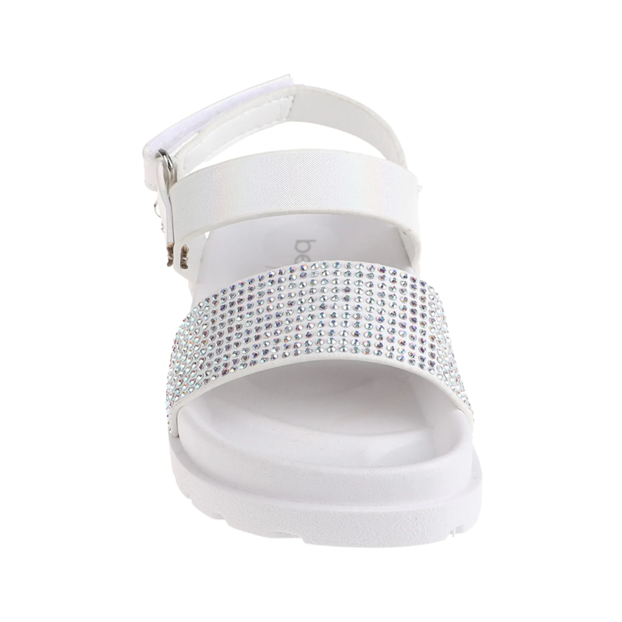 bebe Girls' Sandals - Cute and Sparkly Toddler Girls' Summer Shoes, Perfect Beach Sandals for Toddlers