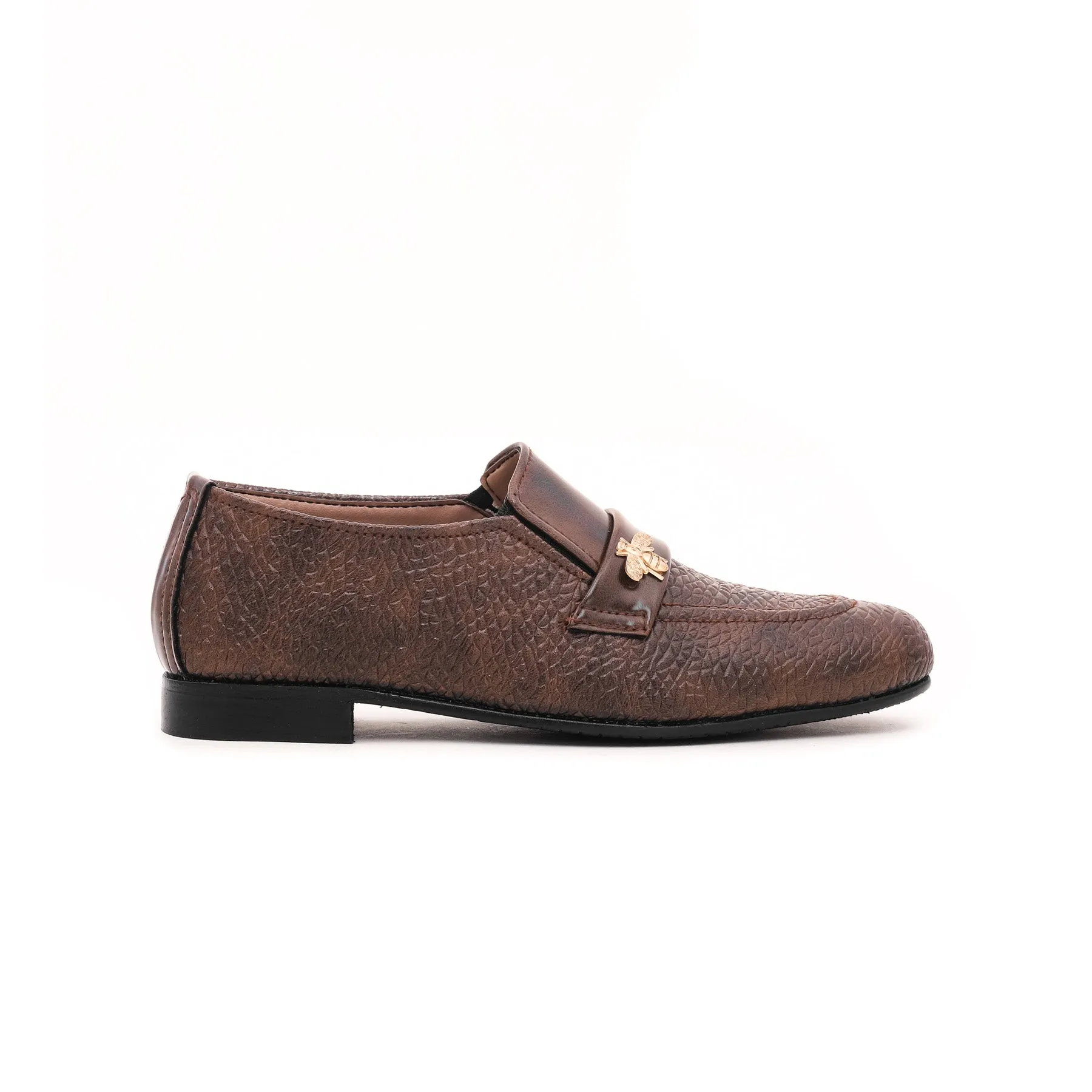 Boys Brown Formal Shoes KD0443