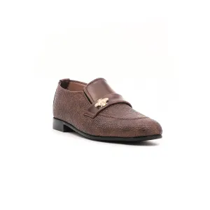 Boys Brown Formal Shoes KD0443