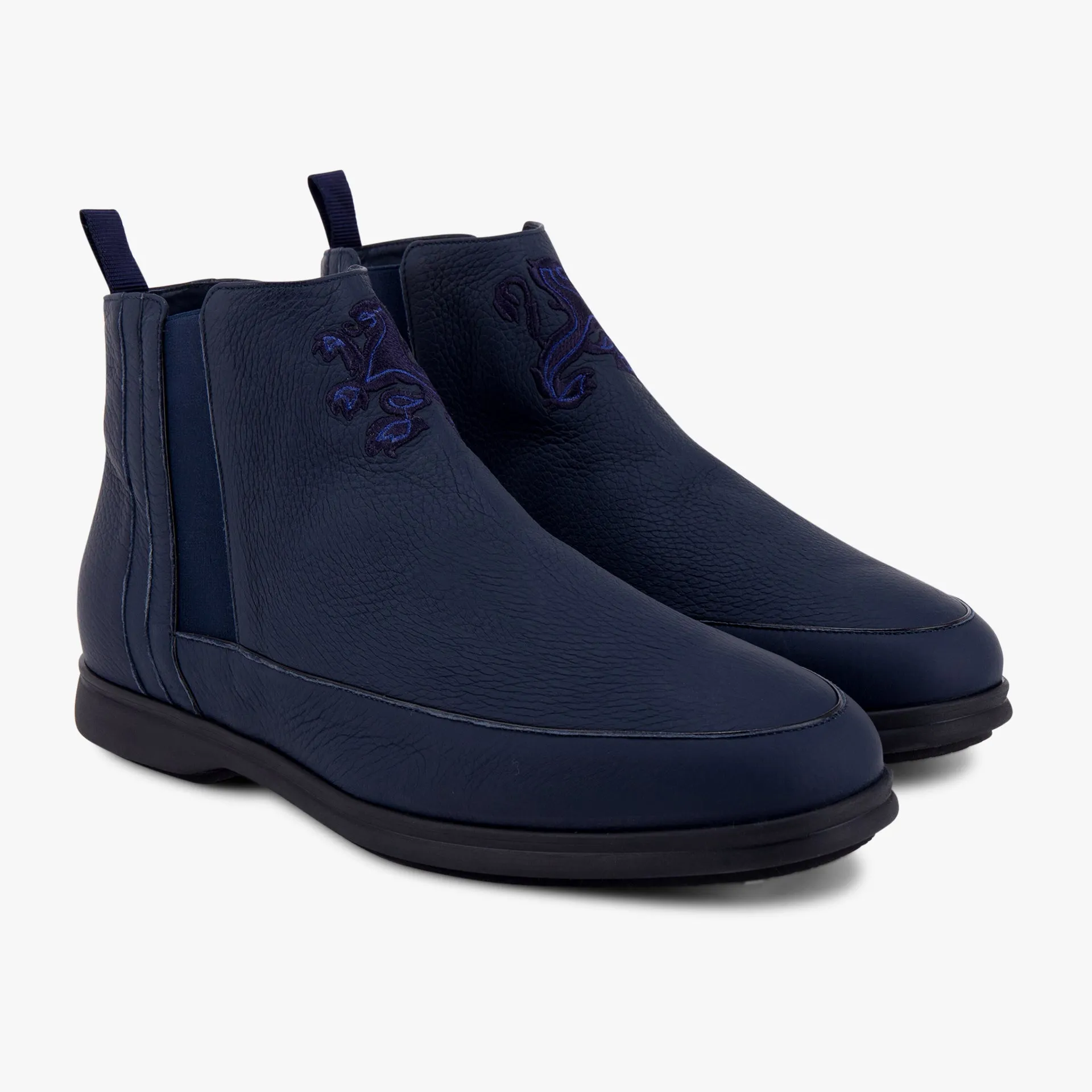 Calfskin Ankle Boots