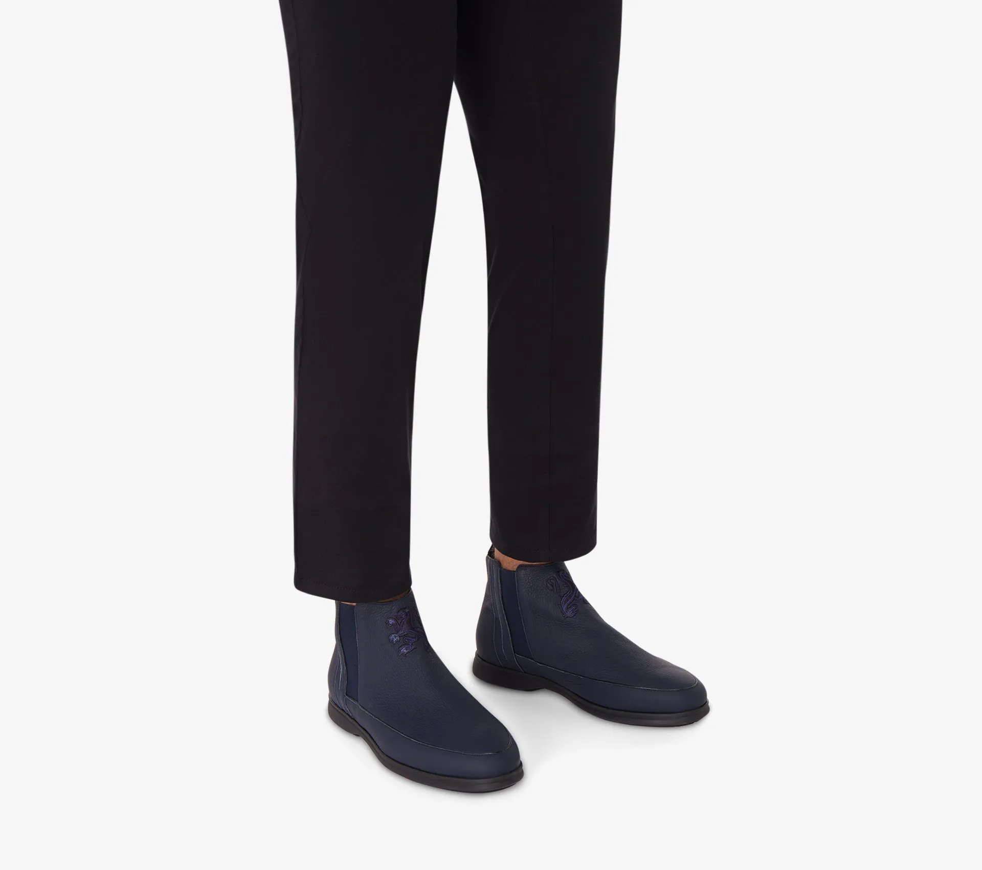 Calfskin Ankle Boots