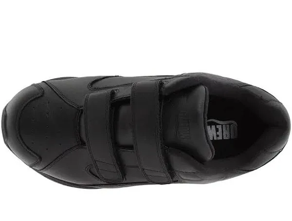 Drew Men's Force Velcro Walking Shoes- Black