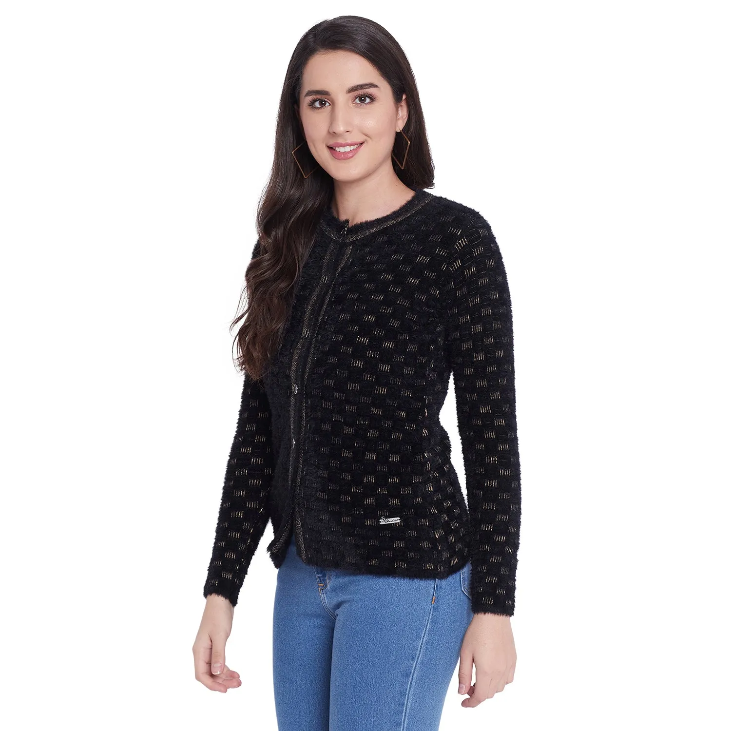 Duke Stardust Women Full Sleeve Cardigan (SDS950)