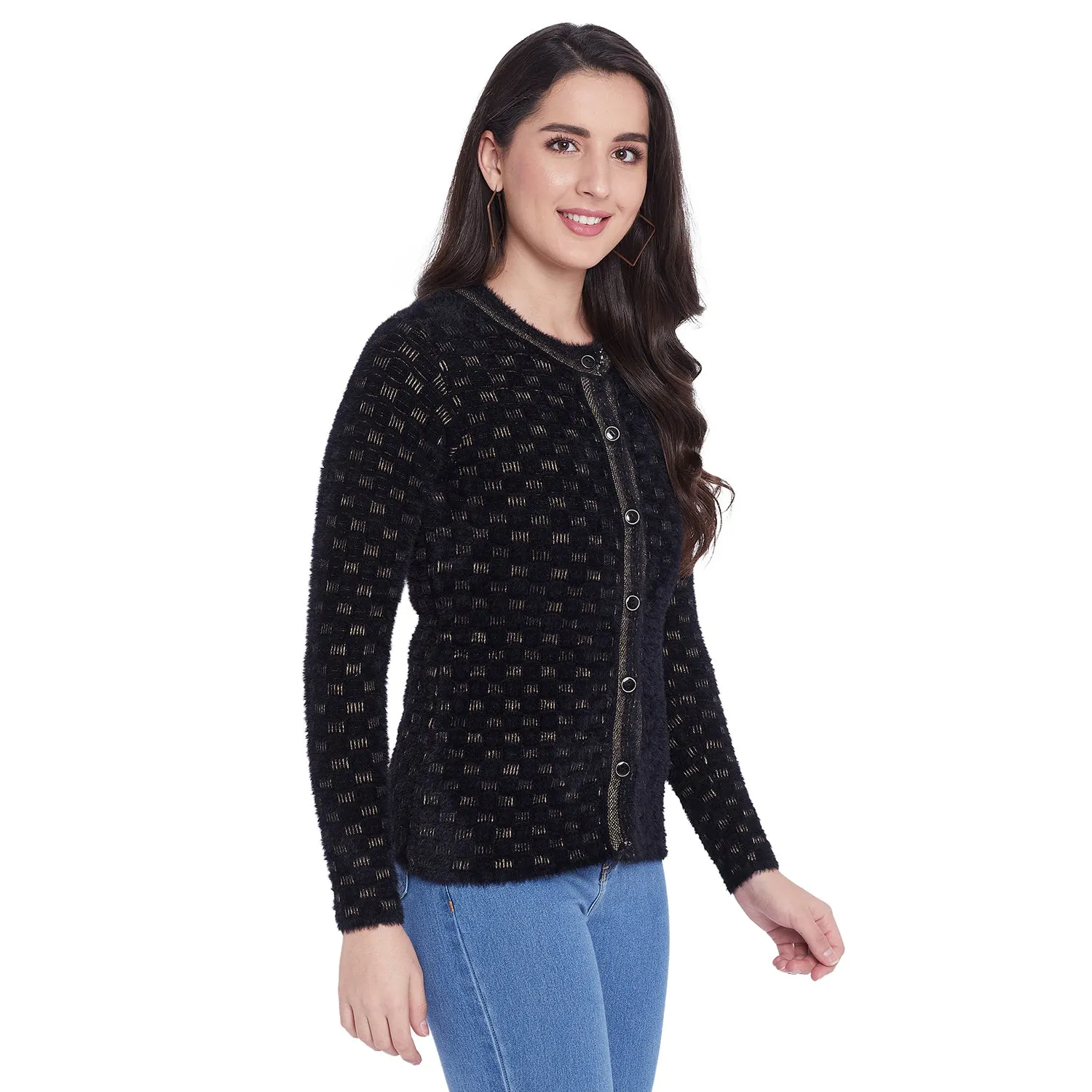Duke Stardust Women Full Sleeve Cardigan (SDS950)