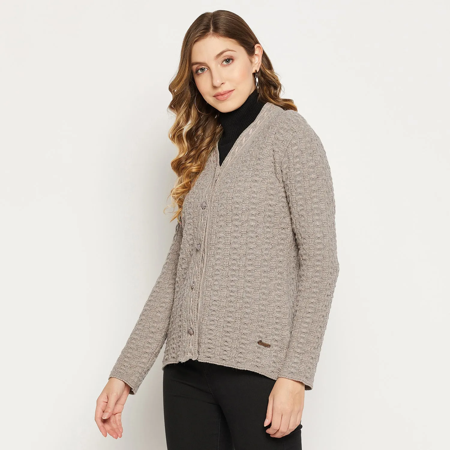Duke Stardust Women Full Sleeve Cardigan (SDS9722)