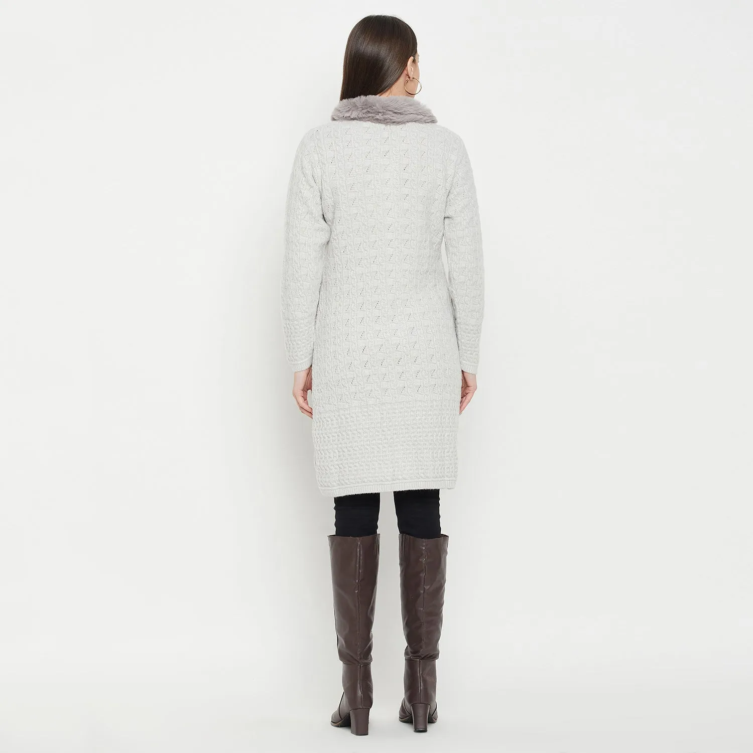 Duke Stardust Women Full Sleeve Long Cardigan (SDS1201)