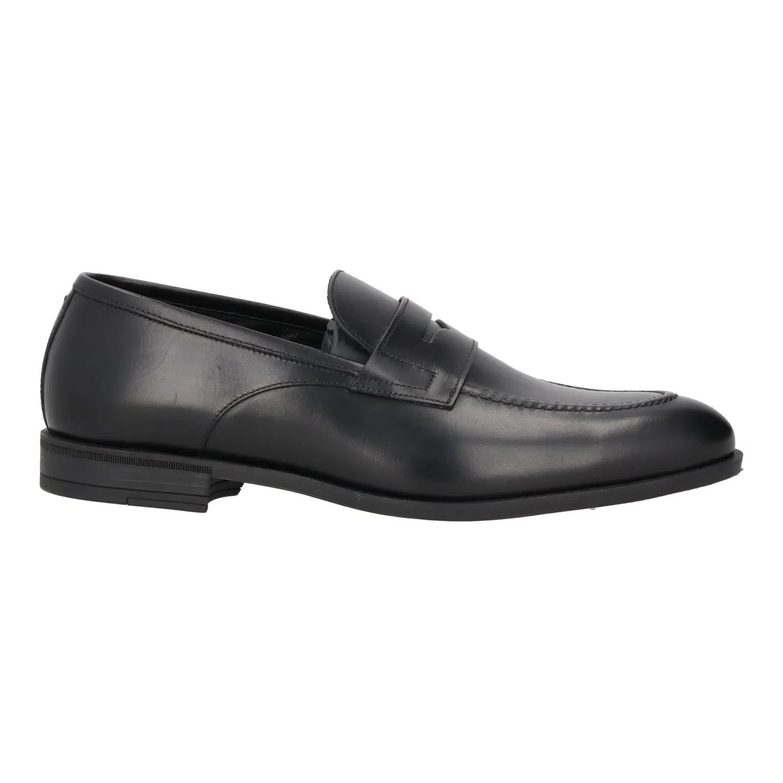 Harrys Of London Clive F Polished Leather Loafer Black