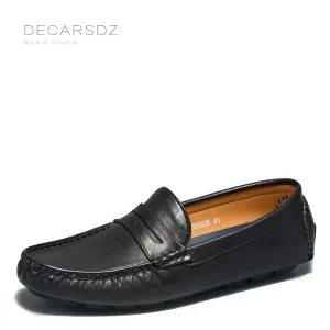 Men Comfy Flats Leather Classic Original Style Loafers Shoes