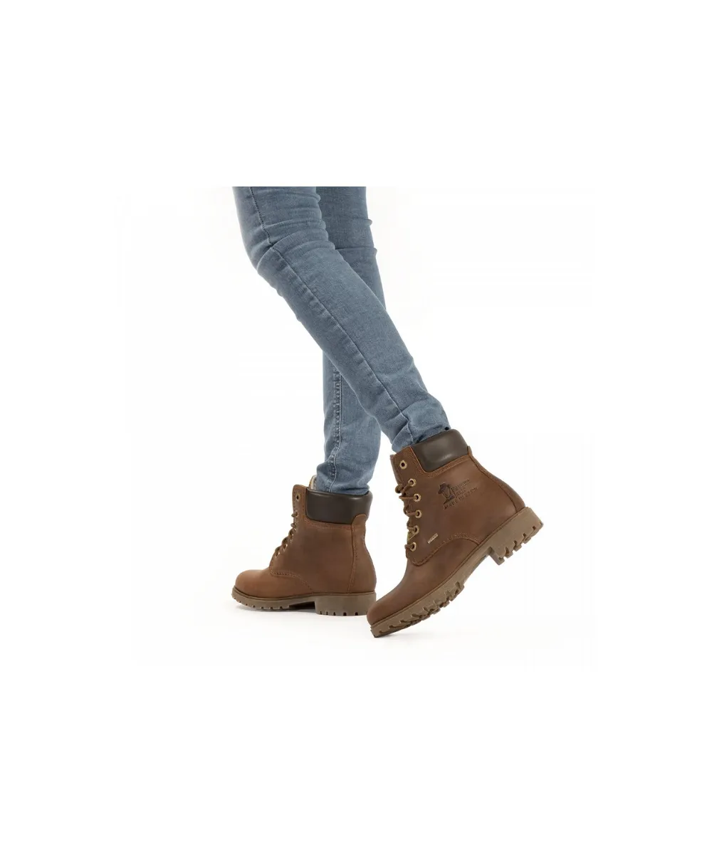 PANAMA JACK GTX WOOL B2 LEATHER ANKLE BOOTS